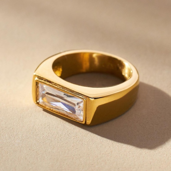 NWT Anthropologie  Cendré Madame Crystal Ring Size 7 - Picture 1 of 5